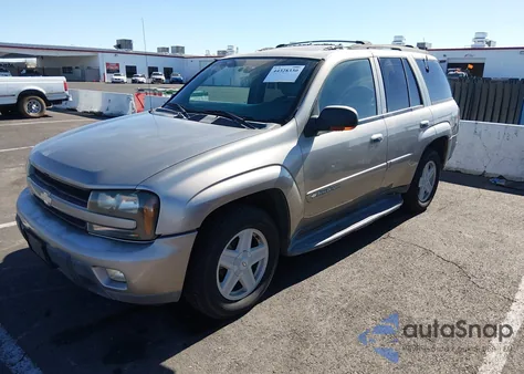 2003 Chevrolet Trailblazer Ltz из США, поврежденный, VIN 1GNDT13S432149622